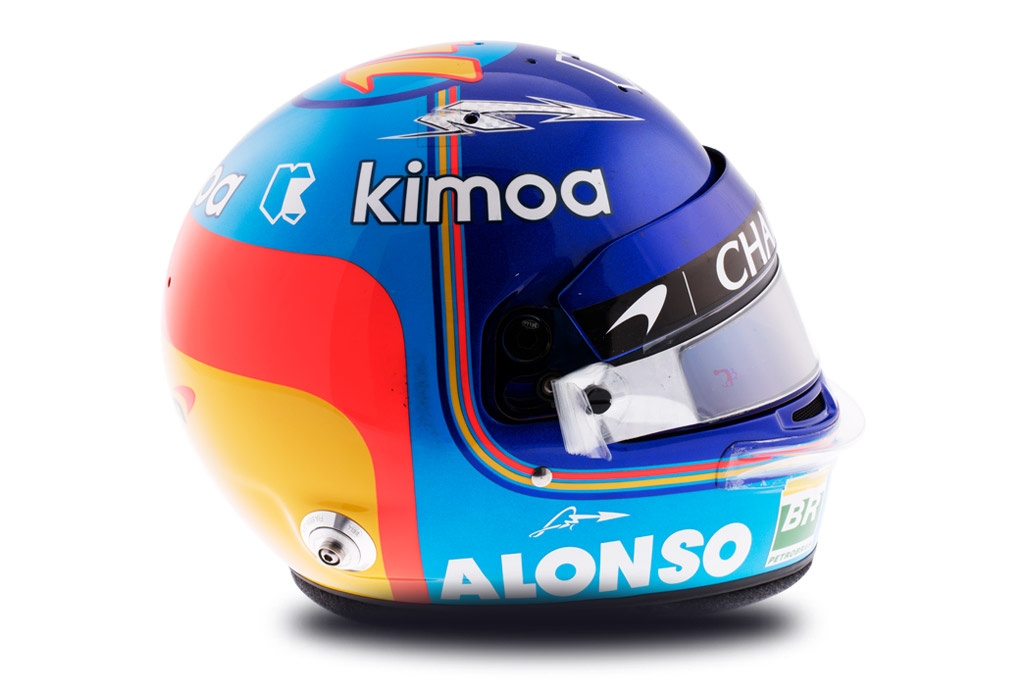 Casque de Fernando Alonso