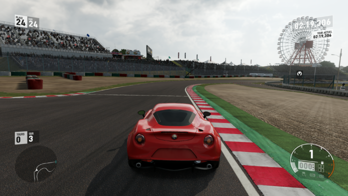 Forza Motorsport 7 - Alfa Romeo 4C, vue arrière