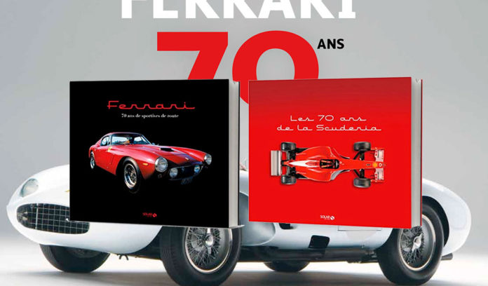 Ferrari 70 ans - livres