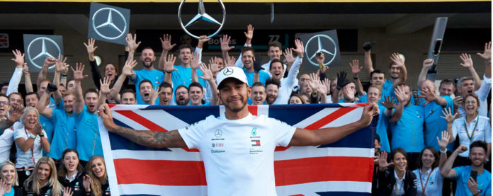 Lewis Hamilton 5 fois champion du monde