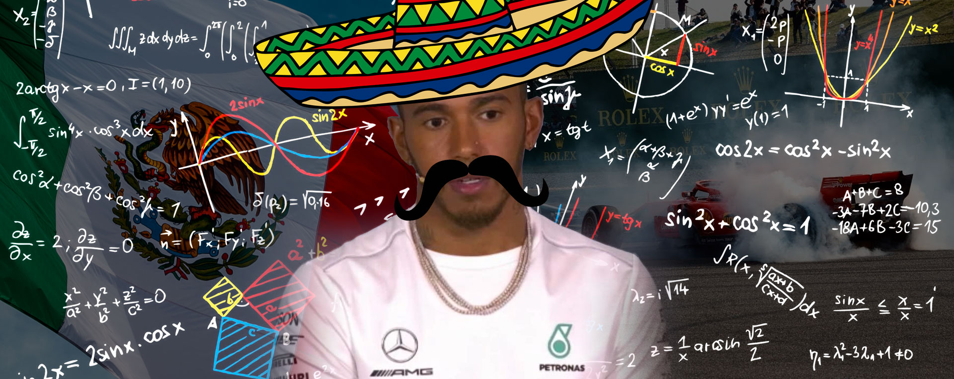 Lewis Hamilton - Titre 2018 Mexique calculs - couverture