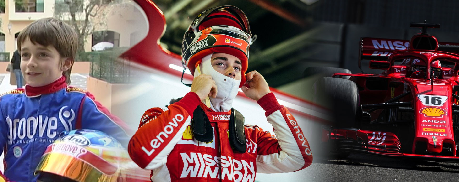 Charles Leclerc, du karting à Ferrari