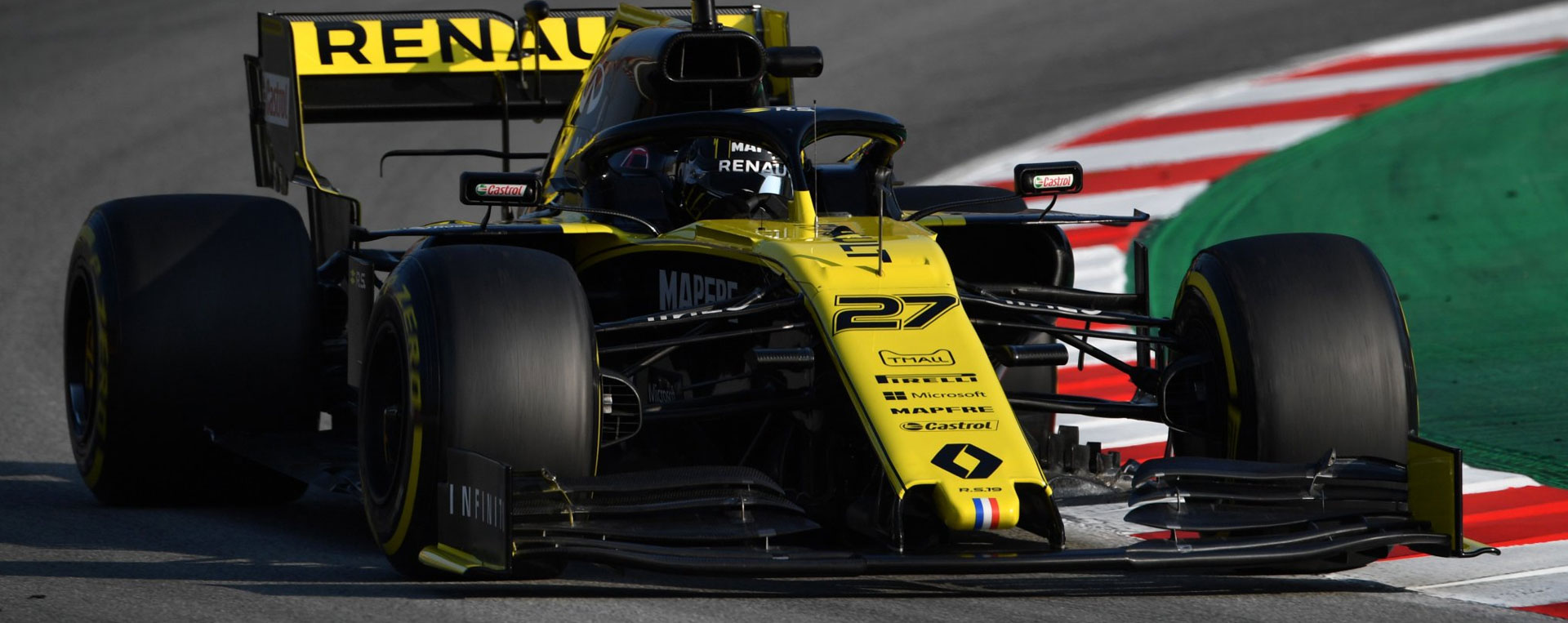 Hulkenberg - Renault - Essais Hivernaux 2019