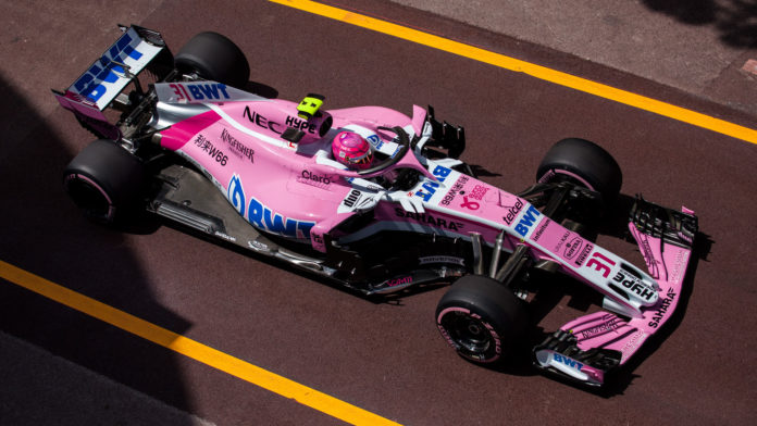 Ocon - Force India - Monaco 2018