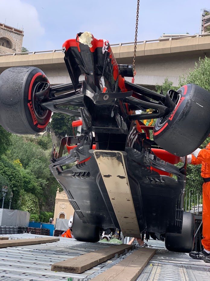 Fond plat - Ferrari 2019 - Monaco GP