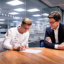 Mick Schumacher pilote de réserve Mercedes en 2023 - Crédit photo : Mercedes AG