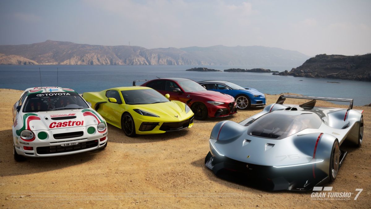 Màj GT7 : Ferrari Vision GT et 4 autres voitures pour décembre 2022 - Crédit photo : Gran Turismo